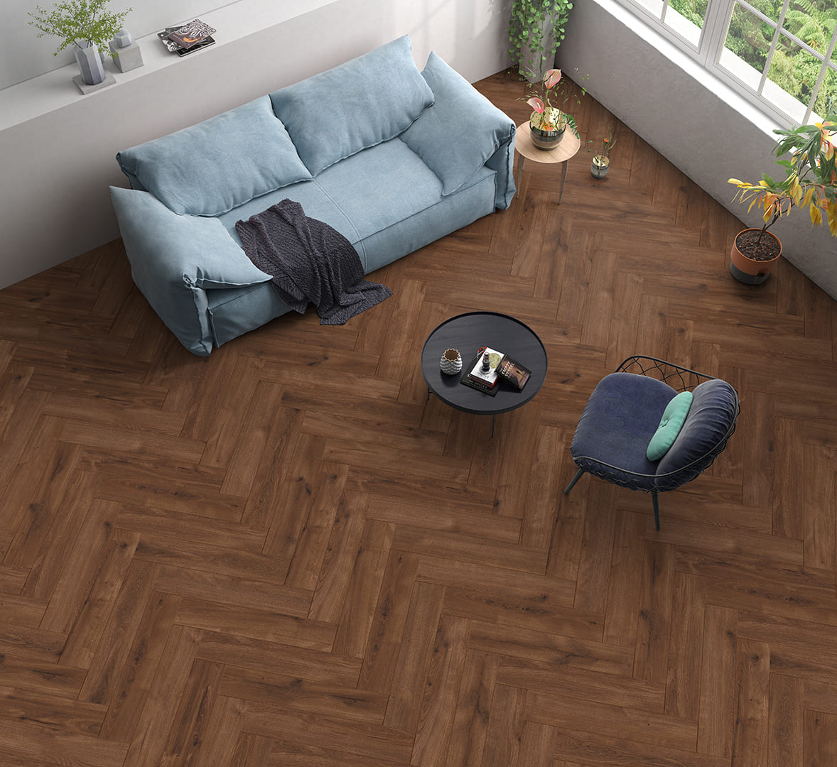 Lam Spina Oak R Choco Brown Laminat Parke