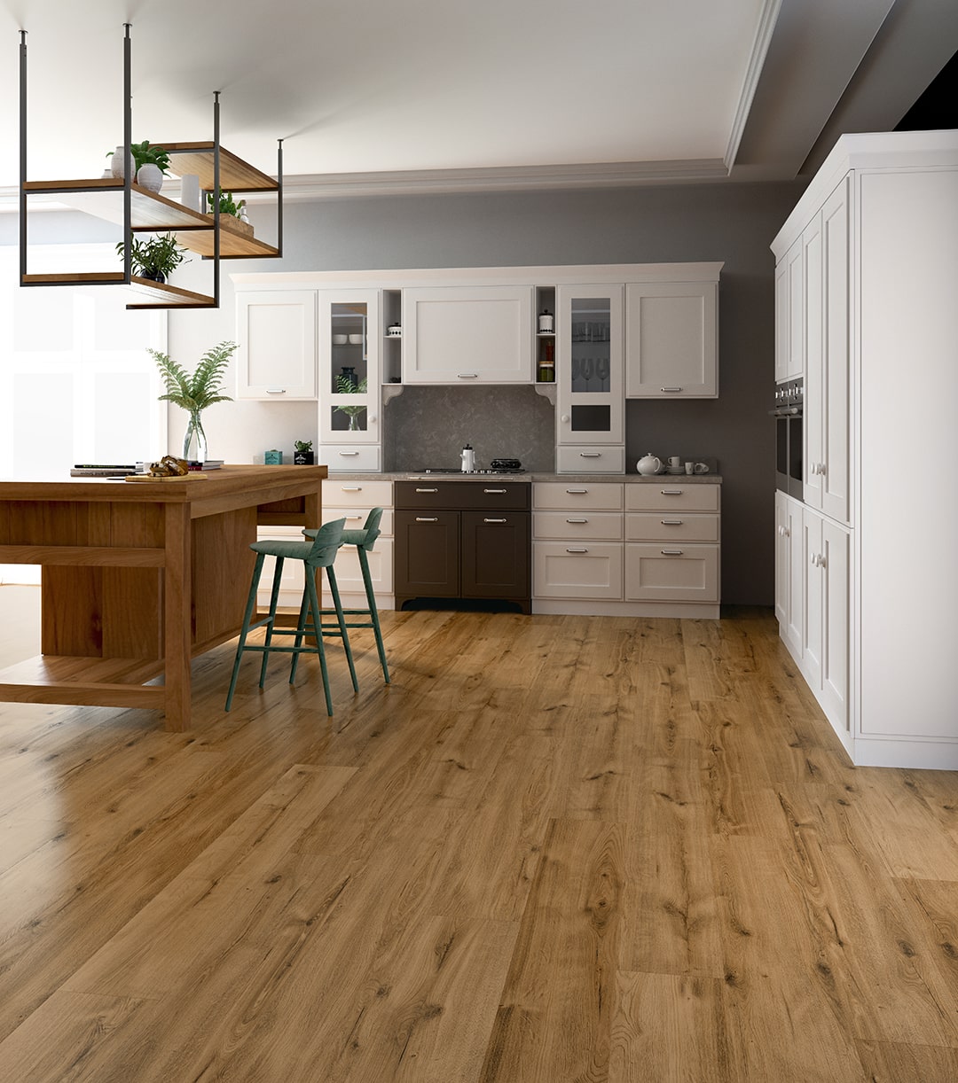 Natural Matt Laquered Honey Oak Laminat Parke