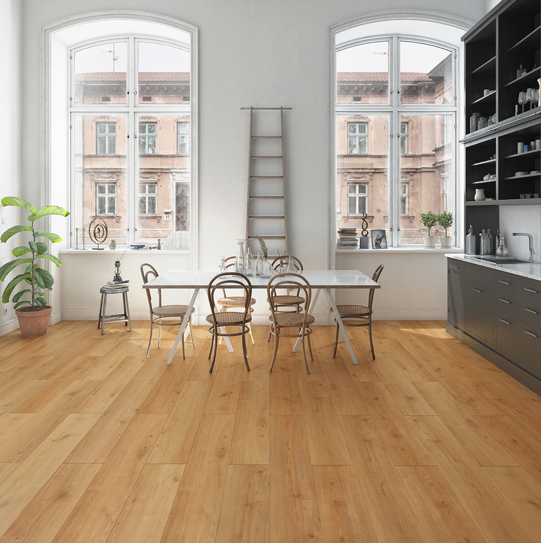 Natural Matt Laquered Midbrown Oak Laminat Parke